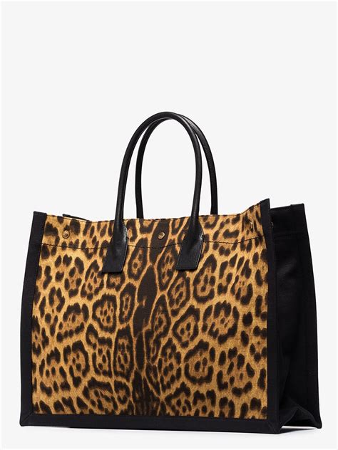 saint laurent leopard print handbags